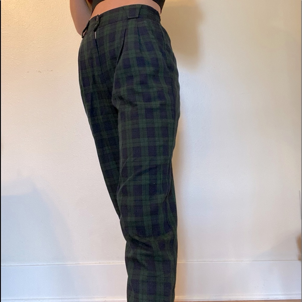 Vintage Plaid Pants